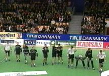 Die Idraetshalle in Odense war nicht ganz ausverkauft.