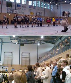 Die B�rger-Meister-Schadwinkel-Halle in Fockbek war ausverkauft.