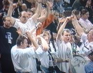 und feuerten ihren THW an.