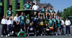 Mit dem Abstieg nichts zu tun: Die HSG D/M Wetzlar.