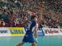 Christian Zeitz - hier bei seinem Treffer zum 11:11 -  konnte heute Volker Zerbe nicht ersetzen.