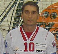 Jovan Kovacevic beweist auch in Meran seine Torgef�hrlichkeit.