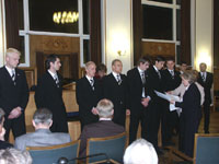 Im Rathaus �berreichte Oberb�rgermeisterin Angelika Volquartz die Ehren-Urkunden.