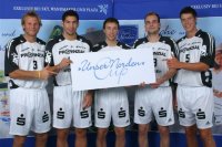 Vorfreude auf die Premiere vor heimischem Publikum: Die THW-Neuzug�nge