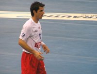 Roman Pungartnik traf gegen den THW f�nf Mal.