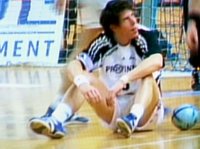 Kim Andersson erzielte f�r den THW vier Tore.