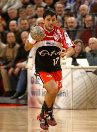 Ljubomir Vranjes, schwedischer Spielgestalter in Nordhorn 