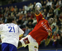 Julio Fis erzielte gegen die Slowakei 3 Treffer.