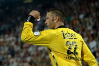 Jubelte im Hinspiel: Chrischa Hannawald.