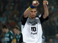 Stefan L�vgren jubelt.