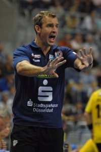 Fordert vollen Einsatz: HSG-Coach Lehmann