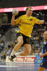 Nationalspieler Oleg Velyky ist immer f�r 10 Tore gut.