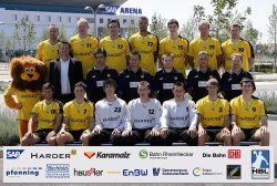 Der Kader der SG Kronau/�stringen.