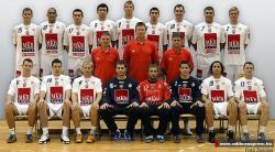 Das Team  MKB Veszprem: Gegner des THW in der  Viertelfinale der Champions League.