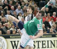 Dimitri Kouzelev erzielte f�r GWD acht Tore.