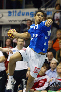 Schl�sselspieler beim VfL Gummersbach: Daniel Narcisse.