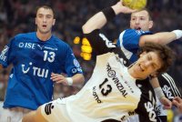 Marcus Ahlm traf f�nf Mal vom Kreis.