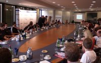 Gro�es Interesse: �ber 50 Medienvertreter kamen zur Pressekonferenz im Provinzial-Hauptgeb�ude