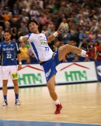 Ein letztes Mal gegen den THW Kiel: Kyung-Shin Yoon.