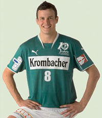 Im Blickfeld von Heiner Brand: Spielmacher Timo Salzer.