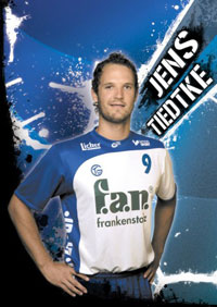 Stark am Kreis: Nationalspieler Jens Tiedtke. 