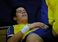 Kim Andersson am Boden.