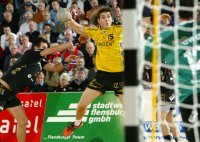 Wechselte die Trikotfarben: Michael Haa�, hier noch im Gelb der Rhein-Neckar L�wen, spielt nun bie den Gr�n-Wei�en.