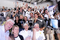 Am Ende jubelten in der Quijote-Arena nur noch die  rund 100 mitgereisten Kieler Schlachtenbummler.