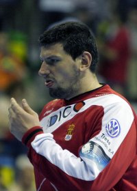 �berragender Torh�ter: Arpad Sterbik.