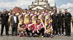 Das Team der F�chse Berlin.