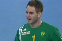 Andreas Palicka konnte in den zweiten 30 Minuten 43% der W�rfe parieren.