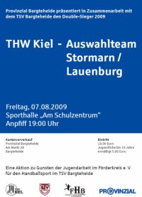 Am 7. August tritt der THW in Bargteheide an.