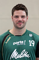 Drittbester Mindener Torsch�tze der Saison: Linksh�nder  Moritz Sch�psmeier mit 69 Treffern.