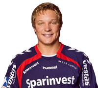 Mit 21 Jahren bereits Leistungstr�ger: Linksh�nder Oscar Carlen.