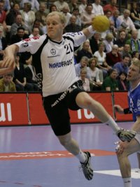 Jan-Hendrik Behrends ging einst f�r den Wilhelmshavener HV auf Torejagd.