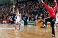 Thierry Omeyer wurde wieder zum un�berwindbaren Hindernis.