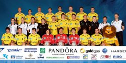 Das Team der Rhein-Neckar L�wen.