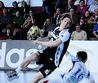 Marcus Ahlm erzielte f�nf Treffer.