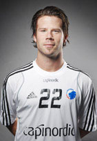 Bester Kopenhagener Sch�tze im Hinspiel: Linksau�en Tommy Atterh�ll.