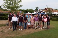 Gruppenbild nach dem "Saisonauftakt".