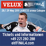 Alle Informationen zum "Final4" in der Champions League und zum Ticketverkauf finden Sie auf  www.ehffinal4.com.