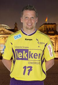 Konrad Wilczynski vergab mit seinem Siebenmeter einen m�glichen Sieg gegen Flensburg.