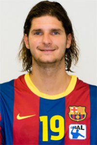 Erster ausl�ndischer Barca-Kapit�n: Laszlo Nagy.