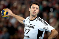 "Edeljoker" Jerome Fernandez half mal im rechten, mal im linken R�ckraum aus und erzielte 3/1 Treffer.