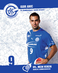 Ex-"Zebra" Igor Anic kam nach seinen neun Toren zum Saisonauftakt in Lemgo kaum noch zum Zug.