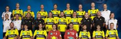 Das Team der Rhein-Neckar L�wen: Gegner des THW in der  TOYOTA Handball-Bundesliga.