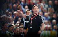 Fieberte mit seinen Jungs: Trainer Alfred Gislason.