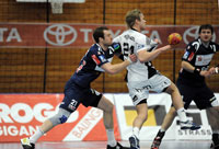 Aron Palmarsson �berzeugte erneut als Spielgestalter.