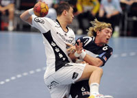 Momir Ilic hatte in Balingen kein Wurfgl�ck.