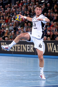 Momir Ilic verbesserte seine ohnehin schon starke Siebenmeterquote: Gegen Melsungen versenkte er alle sieben Strafw�rfe.